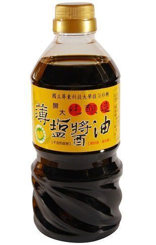 屏科大非基改薄鹽醬油(薄鹽醬油精選)