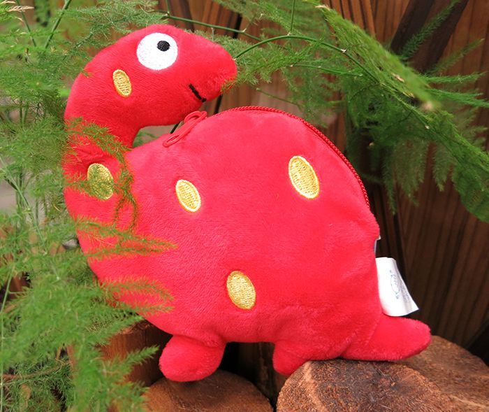 【我的恐龍小當家】陽陽腕龍零錢包/鑰匙包吊飾