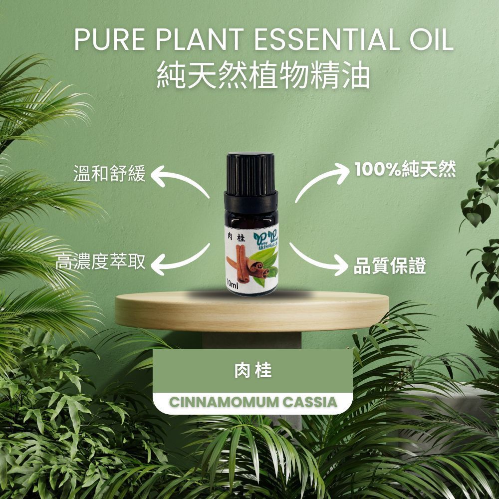 【PURE PLANT】純天然植物精油 (肉桂)