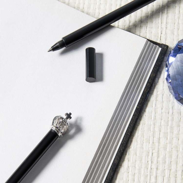 【DT&CREATION】 鉛筆造型國王原子筆  - 長版