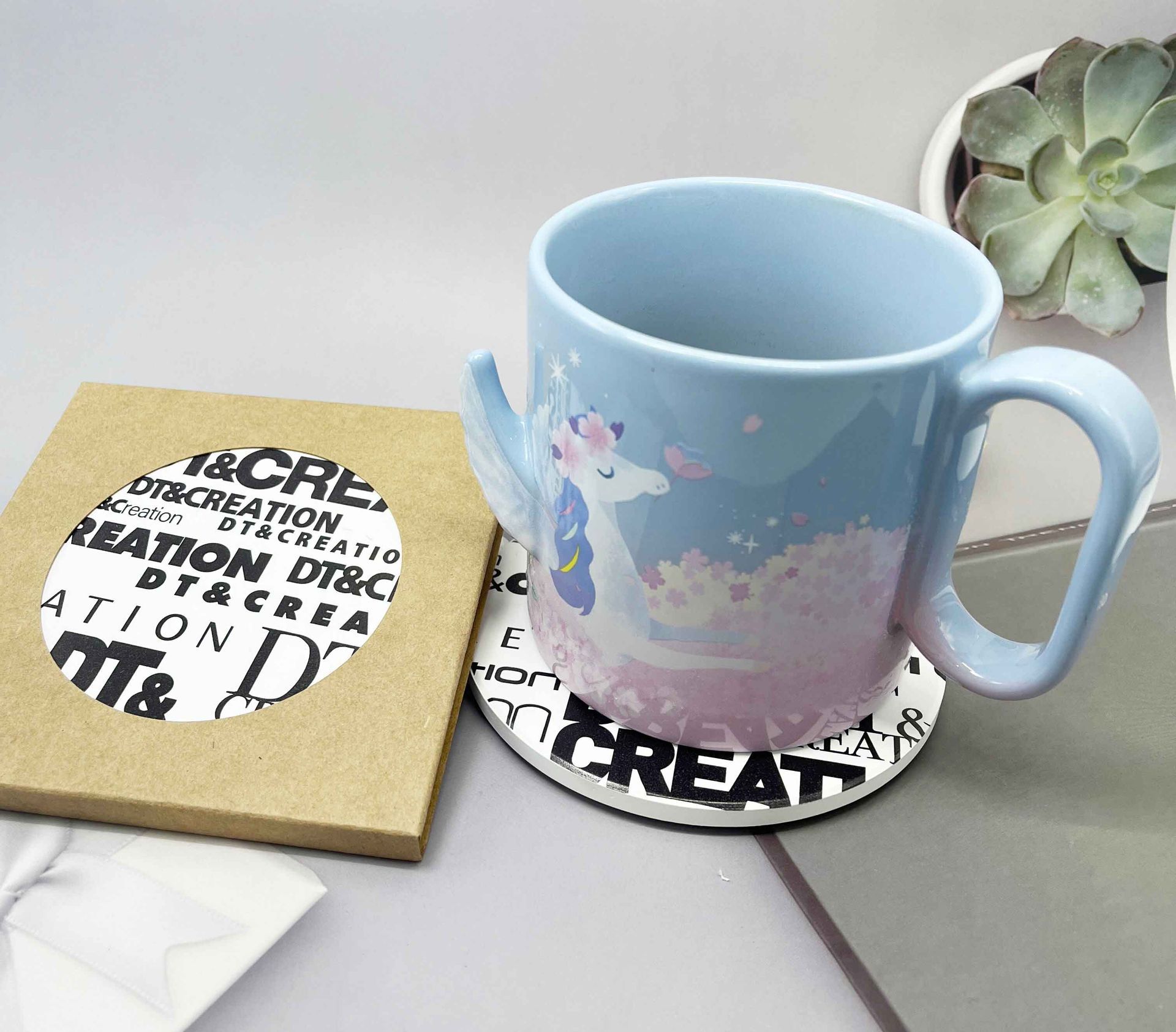 【DT&CREATION】陶瓷吸水杯墊