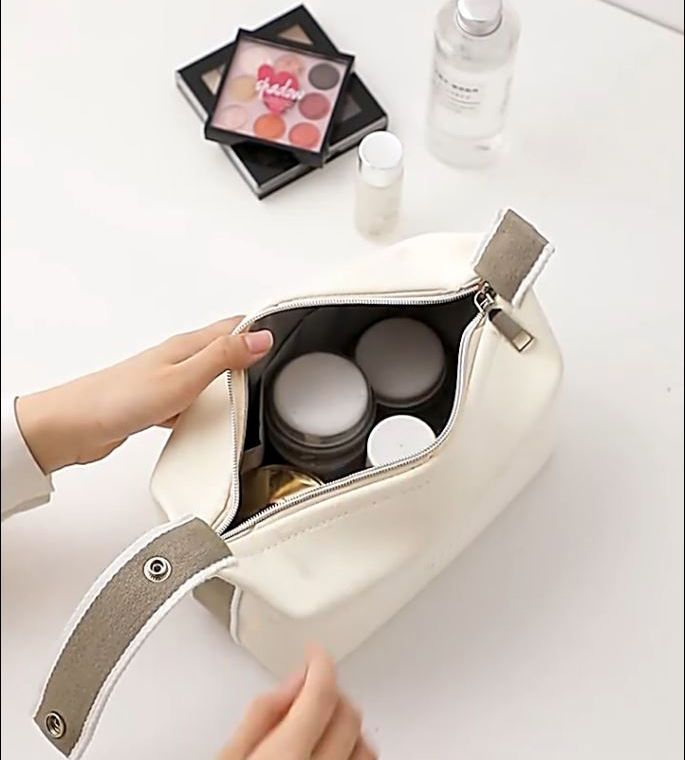 【DT&CREATION】編織帆布化妝包