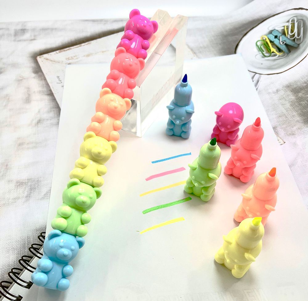 造型拼接螢光筆 /彩色筆/ 畫畫筆/ 塗鴉筆/ 兒童節禮物/ 創意文具