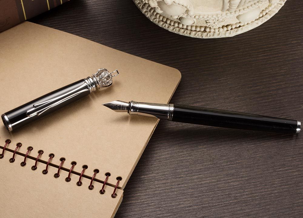 【DT&CREATION】心靈的主宰-權力權威國王鋼筆(飛機造型筆夾)