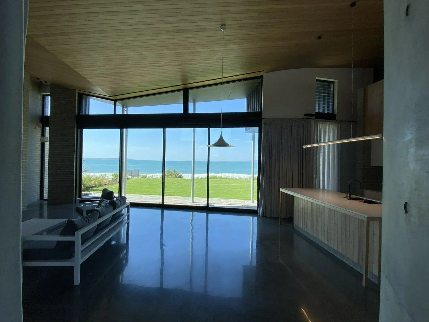 A Modern Home Interior with Ceiling Windows — Careda Air in Saint Georges Basin, NSW 