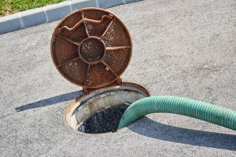 Emptying household septic tank — Taylorsville, NC — Powell Septic Tank Service