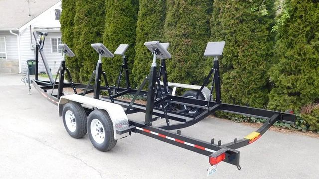 Sailboat trailer on sale