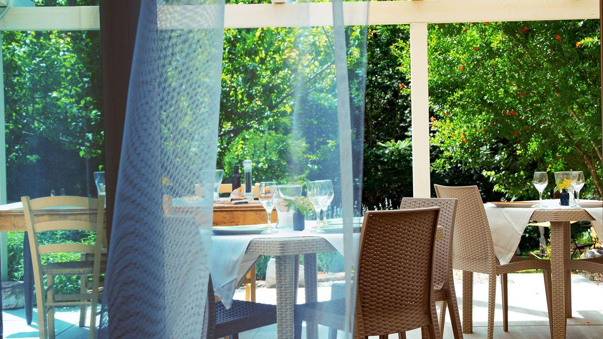 Desayunos y cenas en Glamping Pian delle Ginestre