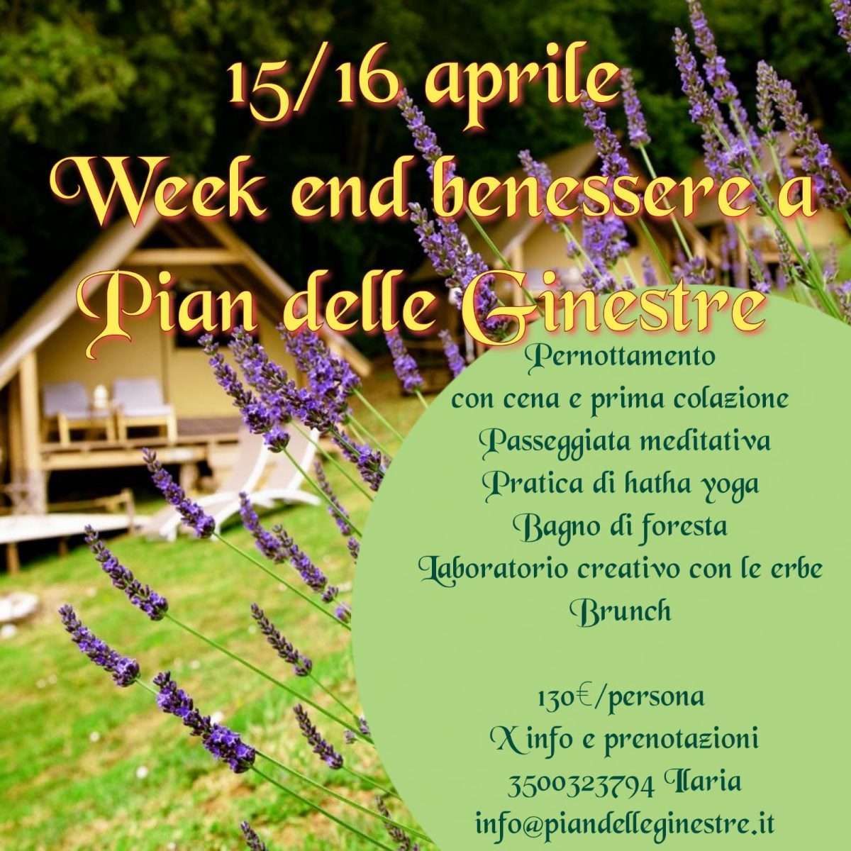 Week end Benessere a Pian delle Ginestre