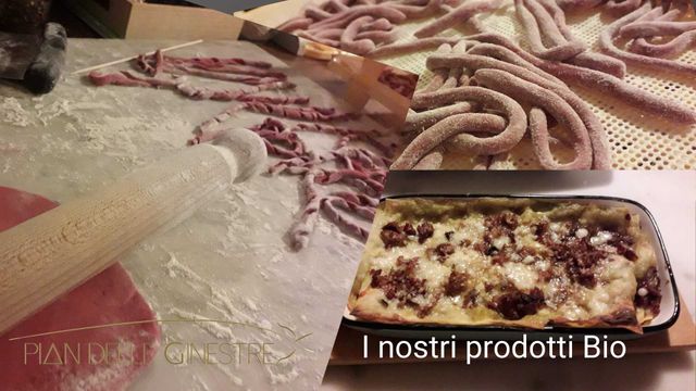 Homemade pasta and BIO products - Glamping Pian delle Ginestre