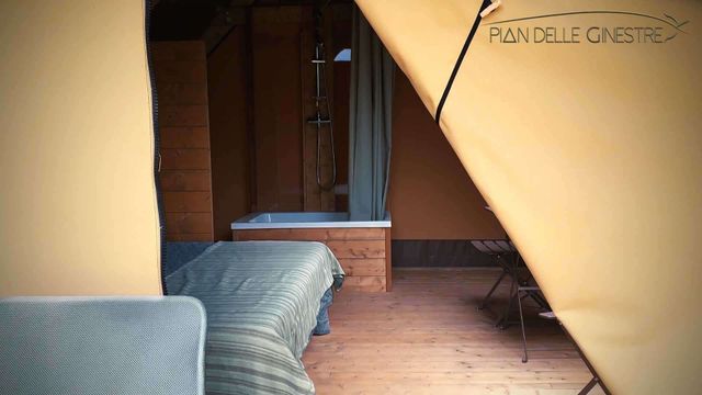 Tente Lodge au Glamping Pian delle Ginestre