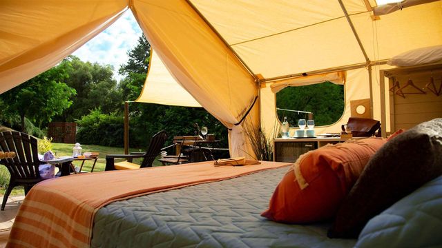 Photo Gallery of the Pian delle Ginestre Glamp