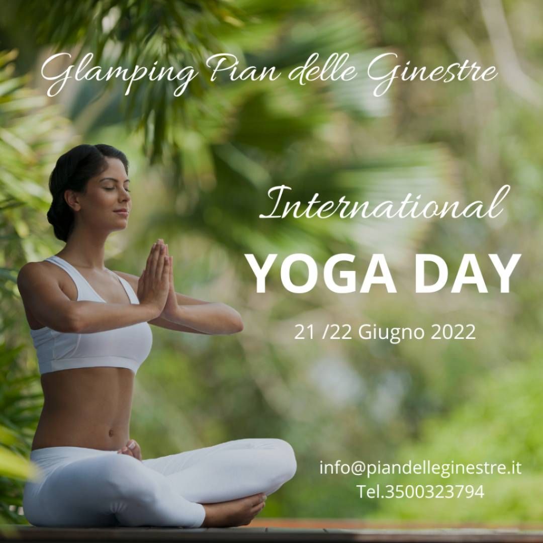 YOGA - Giornata Internazionale dello Yoga al Glamping Pian delle Ginestre