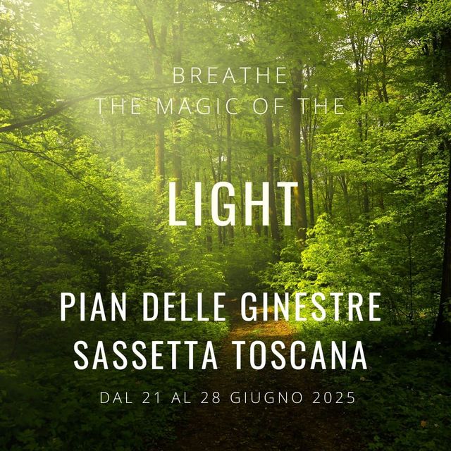 Respira la magia de la luz - evento en Pian delle Ginestre