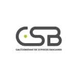 A logo for a company called csb.