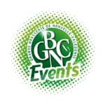 It is a logo for a company called bc events.