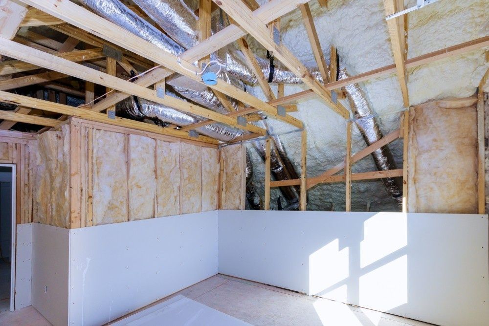 Interior View of an Unfinished Room — McNamara's Frames & Trusses In Taree, NSW
