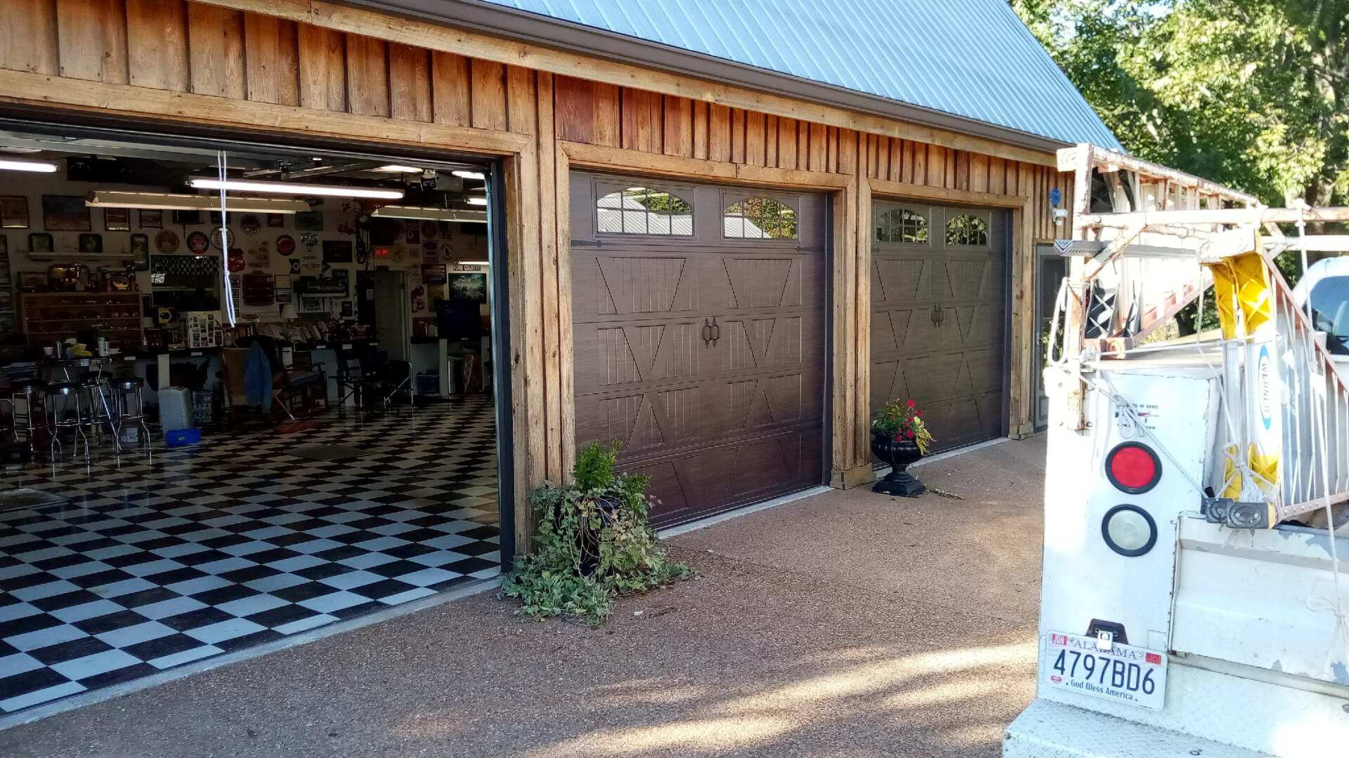 Two Wooden Garage Door — Huntsville, AL — Wilson Garage Door Company of Huntsville