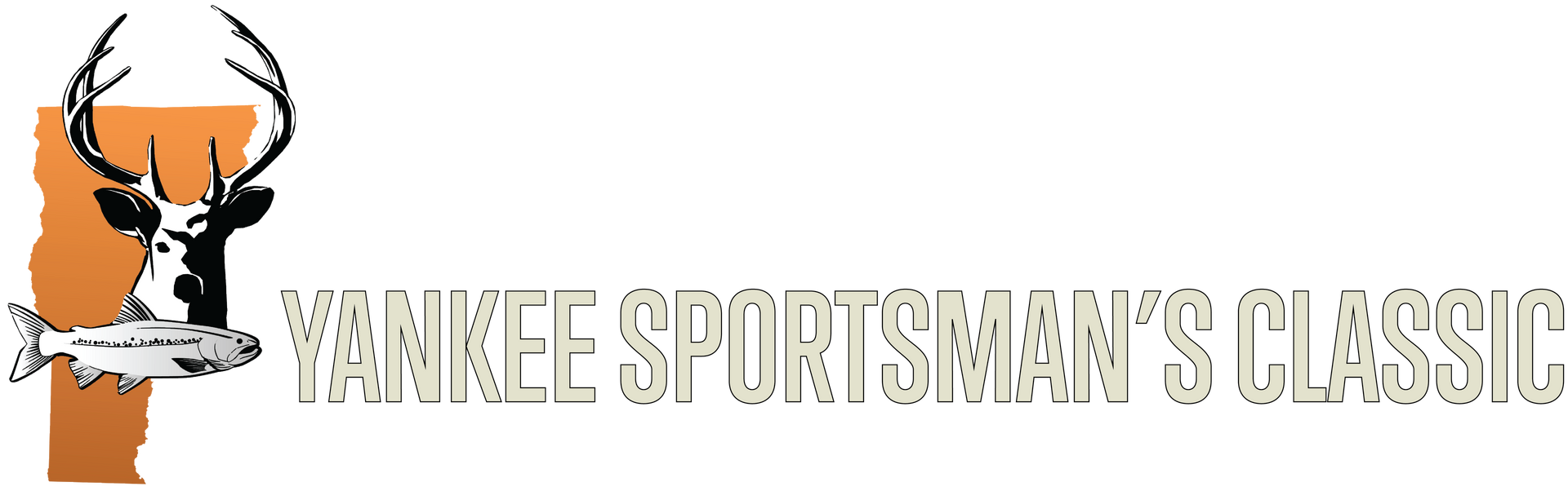 A logo for yankee sportsman 's classic with a deer on it