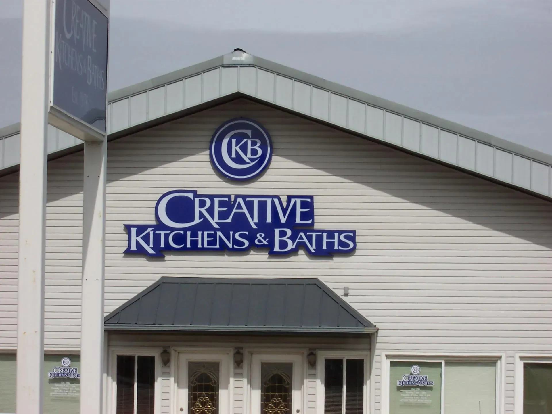 Creative Kitchens and Baths Signage — Bloomington, IL — Super Sign Service