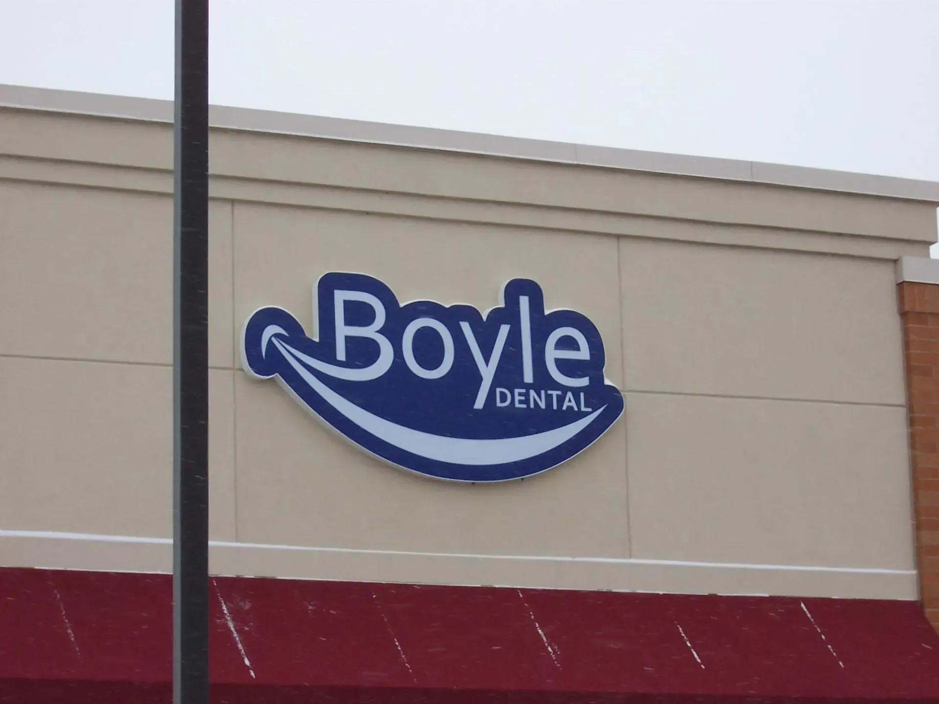 Boyle Dental Signage — Bloomington, IL — Super Sign Service