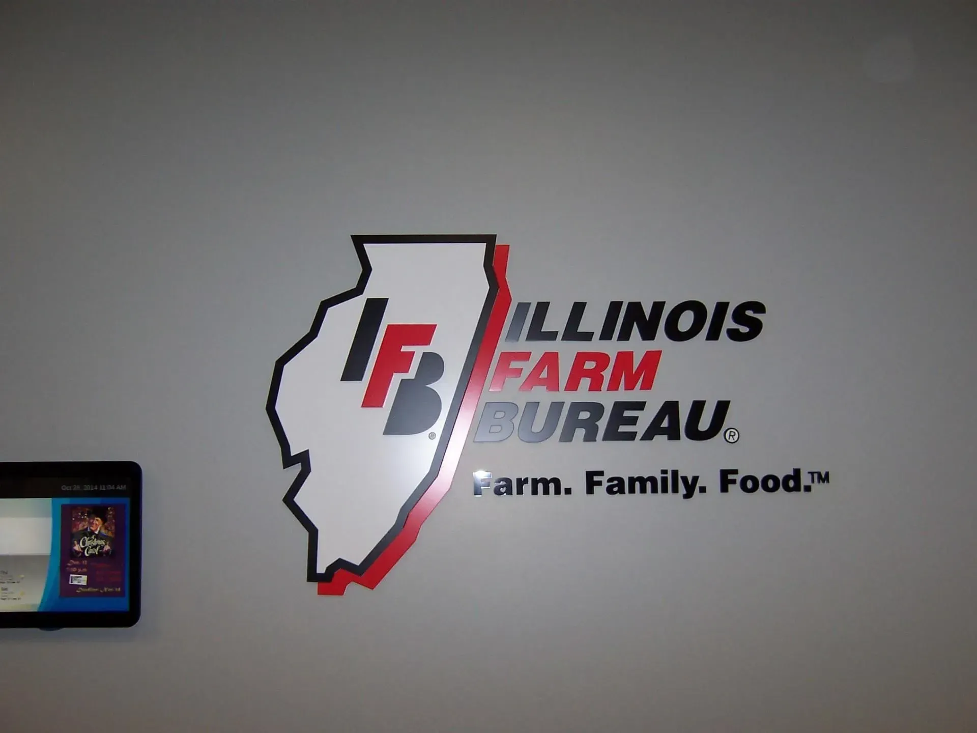 Illinois Farm Bureau Interior Signage — Bloomington, IL — Super Sign Service
