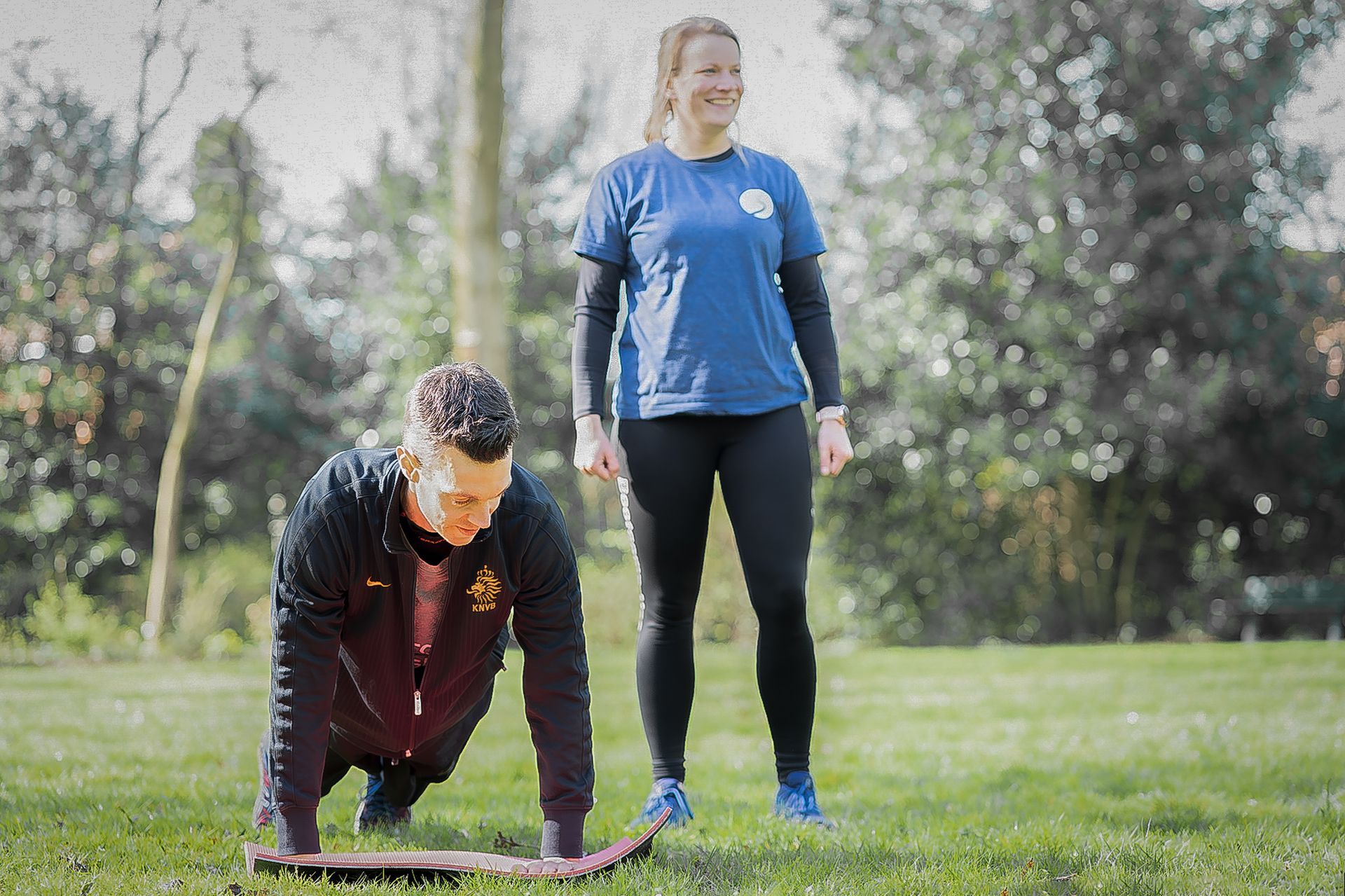 Bootcamp trainers Tijmen en Franciska