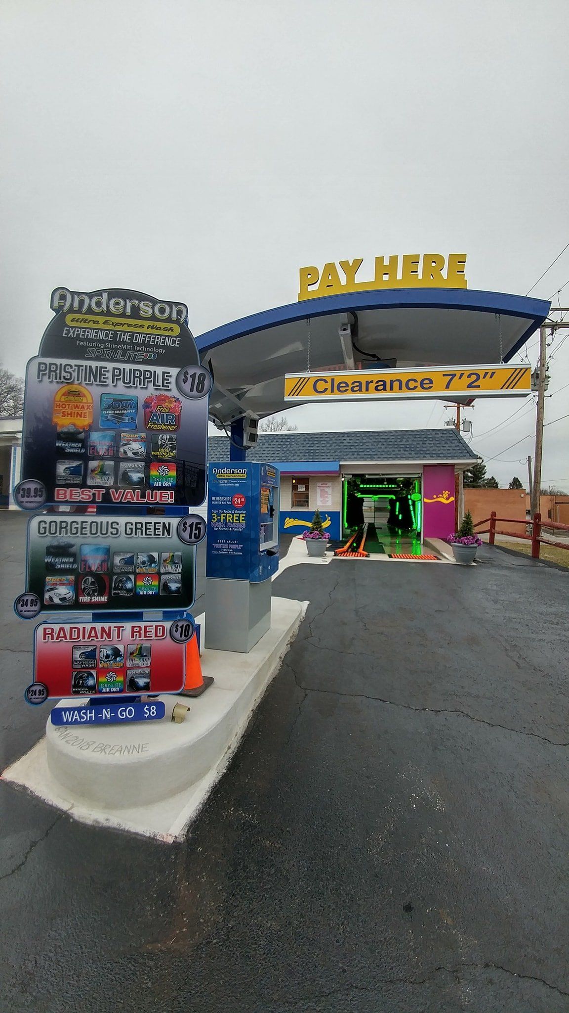 Contact Anderson Ultra Express Wash