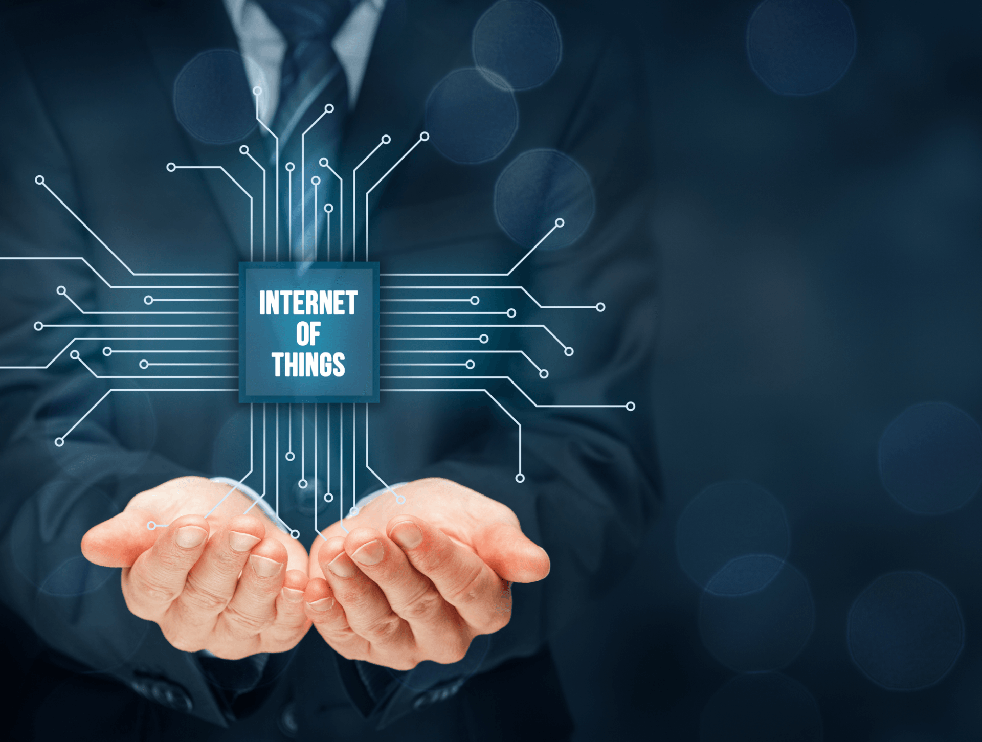 Person Showing Internet Of Things Graphics — Winter Park, FL — Seamless CS