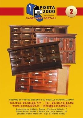 cassettiere classiche in legno
