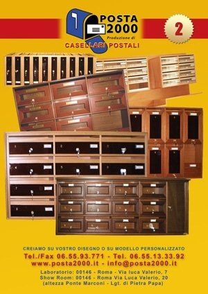 cassettiere in legno
