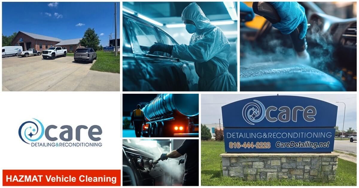 HAZMAT Vehicle Decontamination | Biohazard Car Cleaning