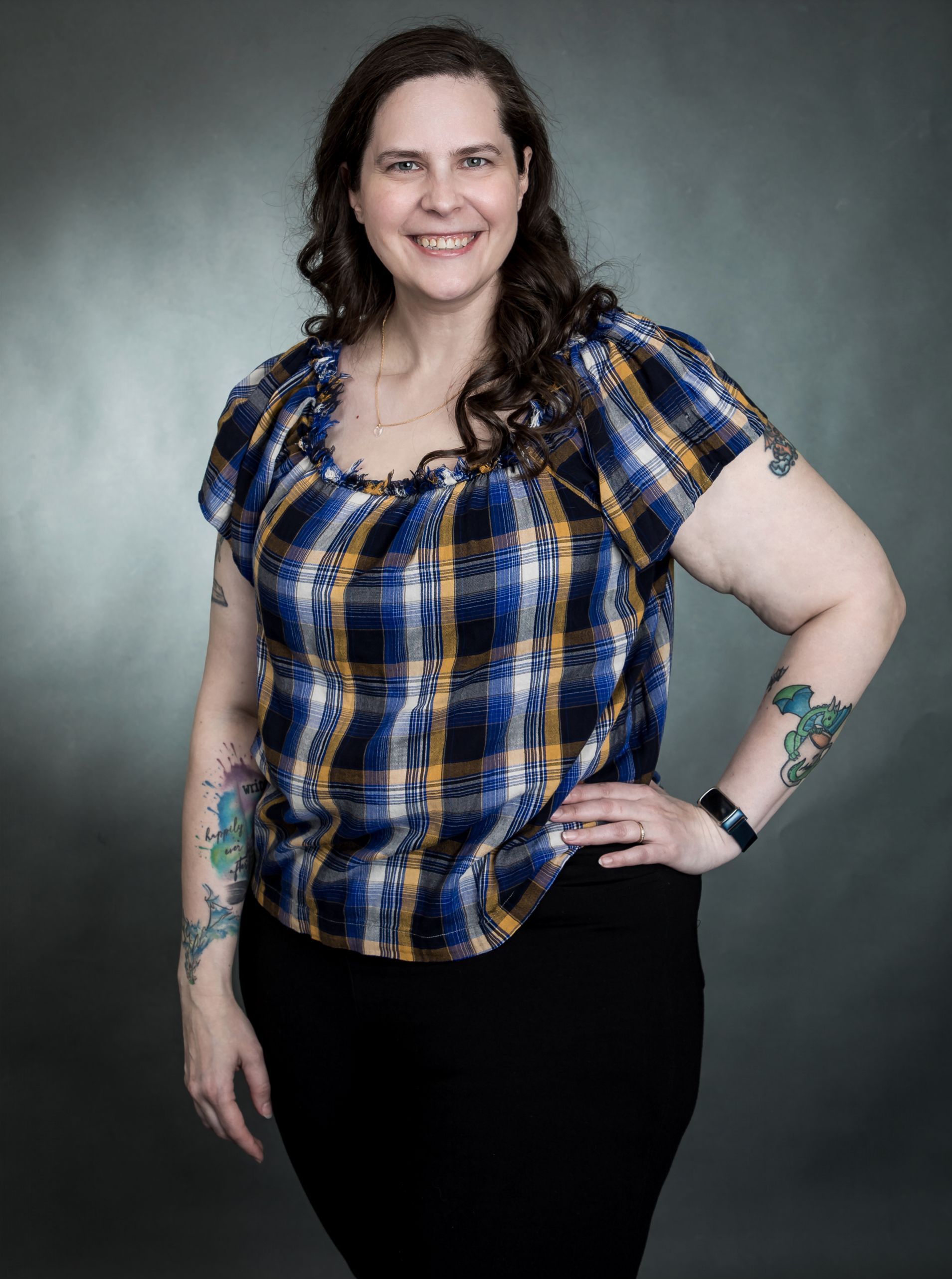 Chrissy plaid shirt