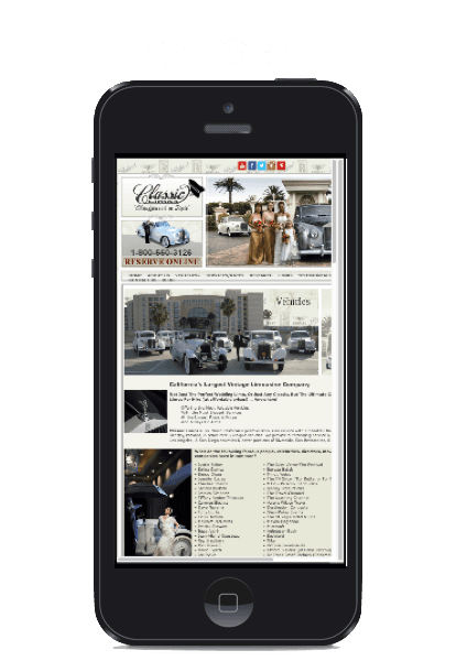Mobile Web Design Los Angeles