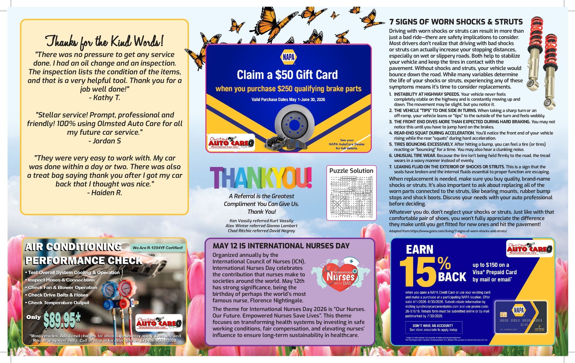 Newsletter - Olmsted Auto Care - image #2