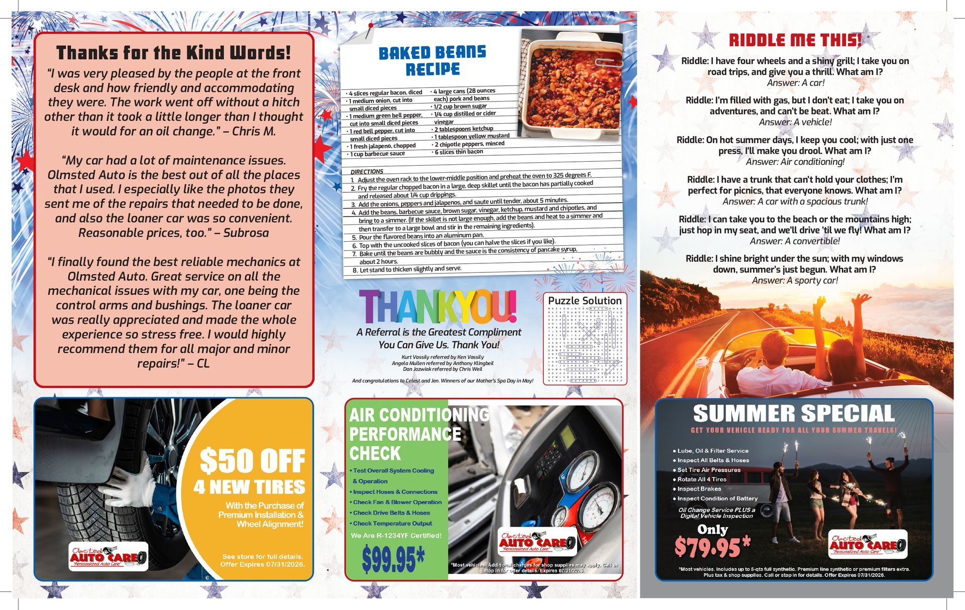 Newsletter - Olmsted Auto Care - image #2