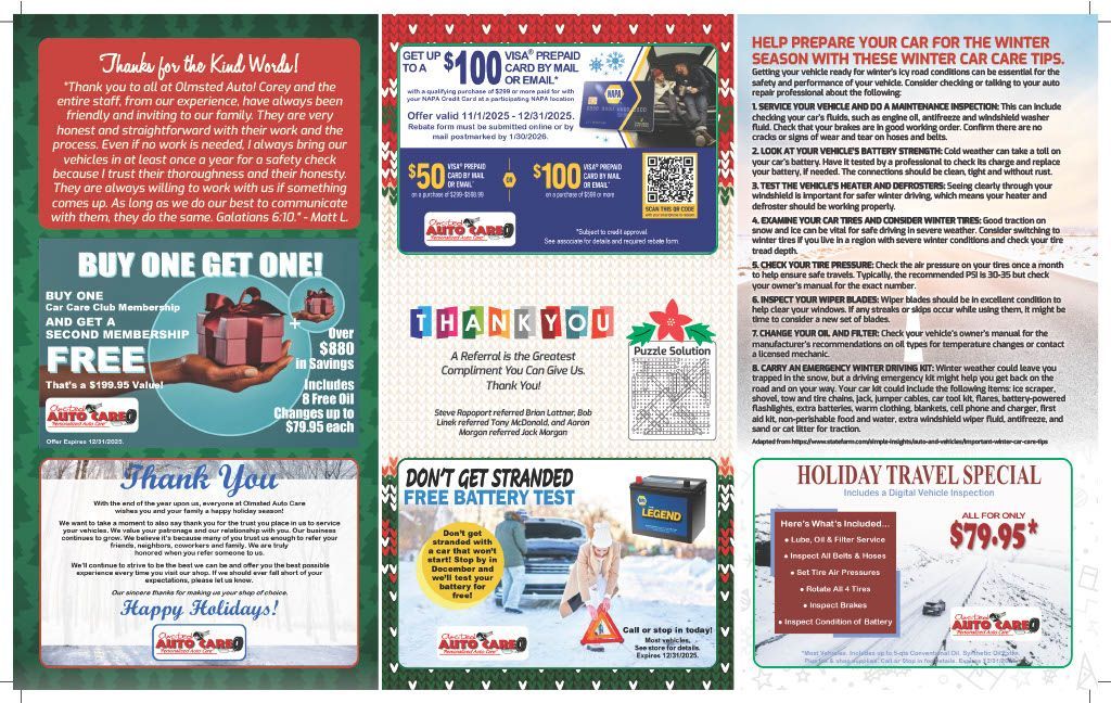 Newsletter - Olmsted Auto Care - image #2
