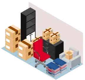 Blue sweatshirt with gold 