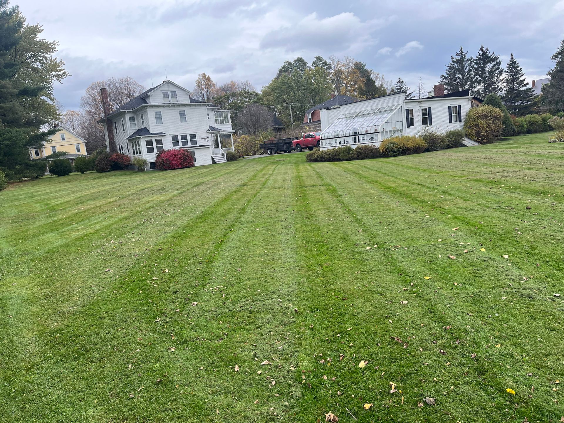 Lawn mowing by NEK Tree Workz