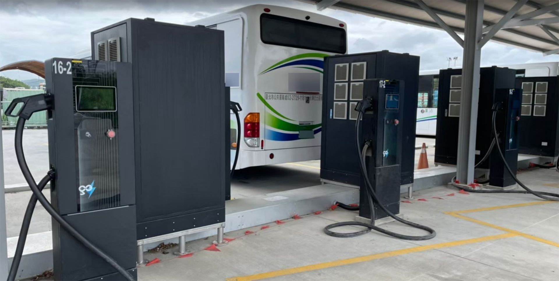 中興巴士集團+新動智能電巴智慧充電管理系統