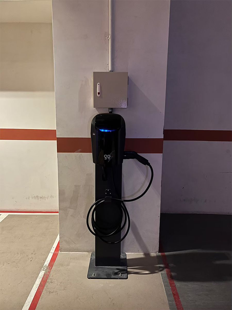 新北謙岳社區公共充電使用