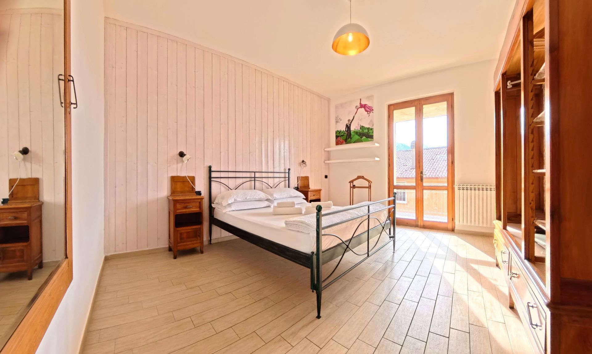 camera suite con vista Lago di Garda e Monte Baldo