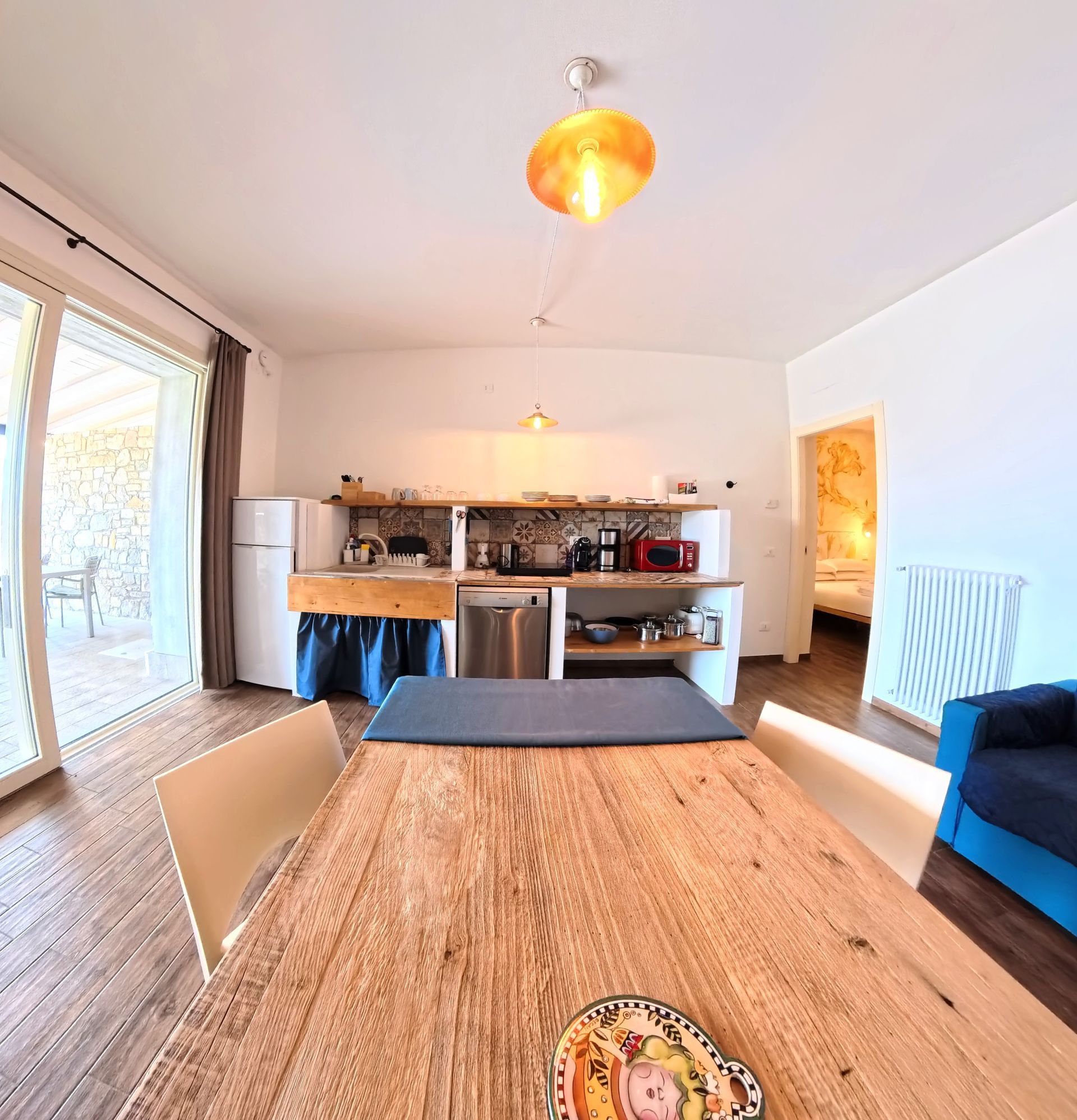 cucina attrezzata appartamento Lago di Garda