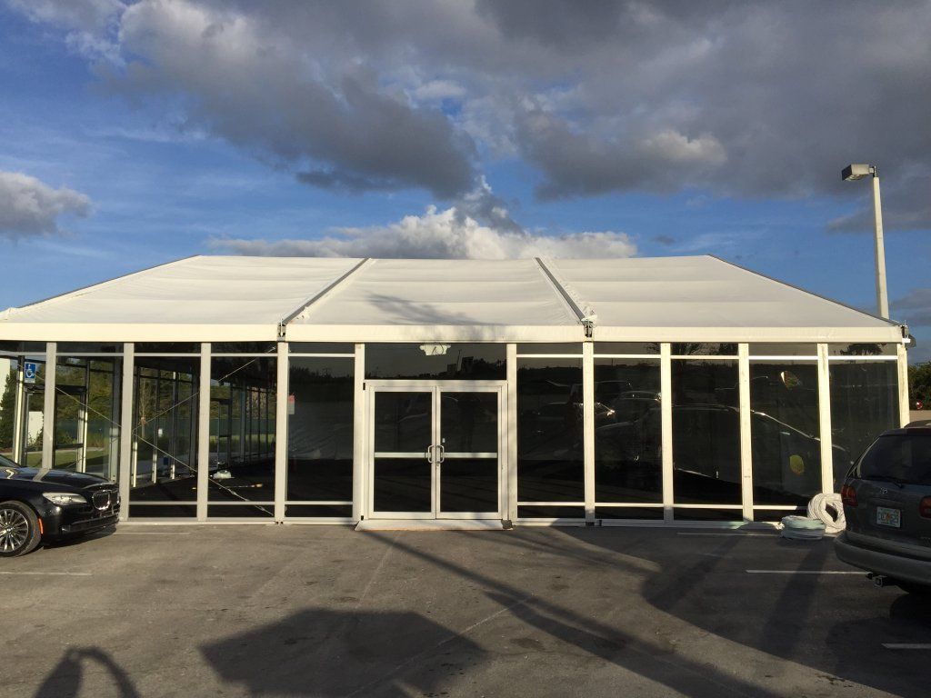 Clearspan w/ Glass Walls & Doors