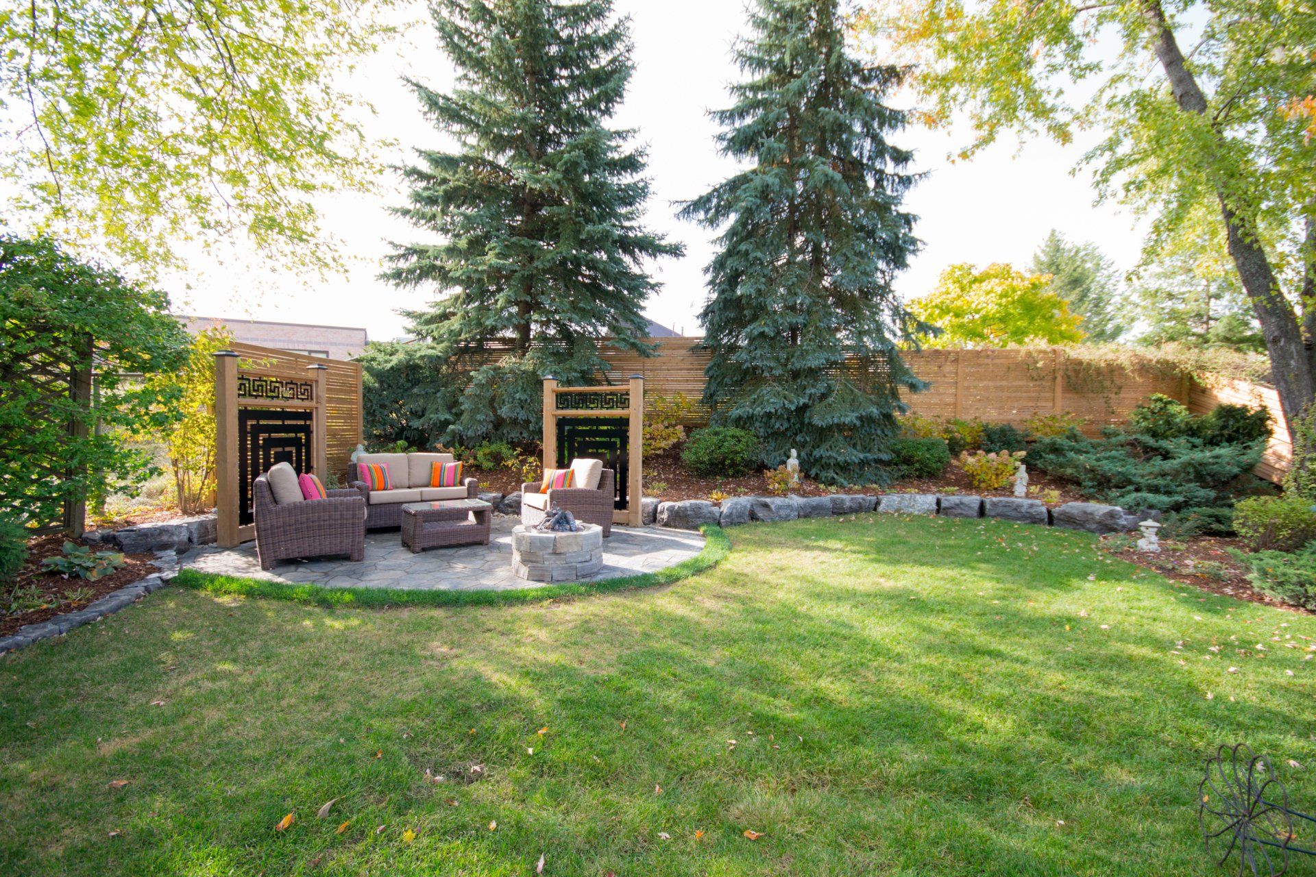 Backyard Landscaping and patio