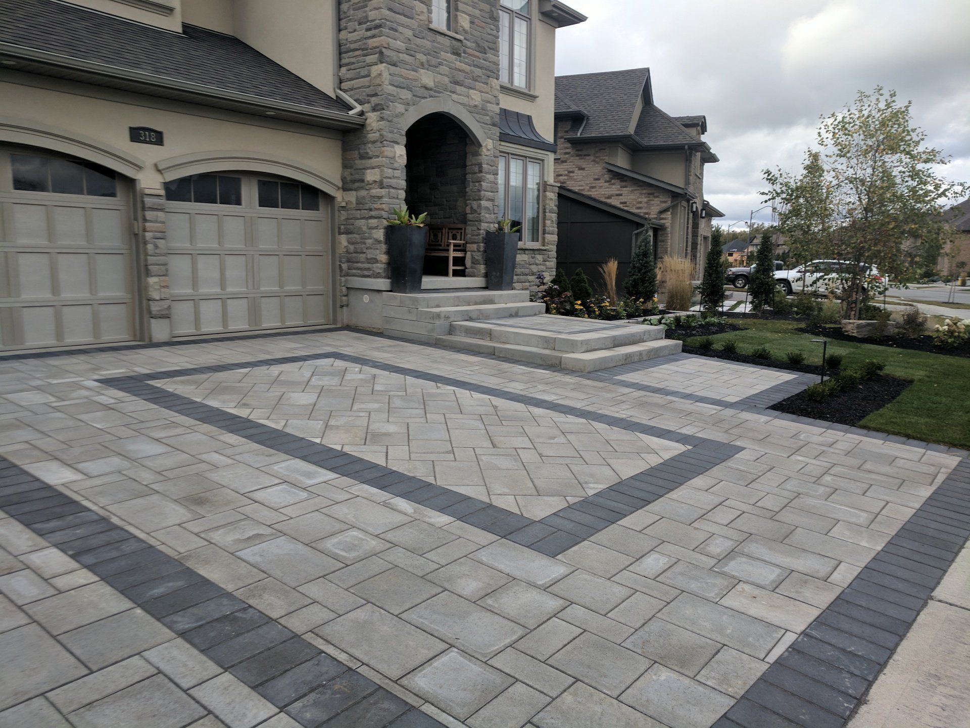 Driveway renovation