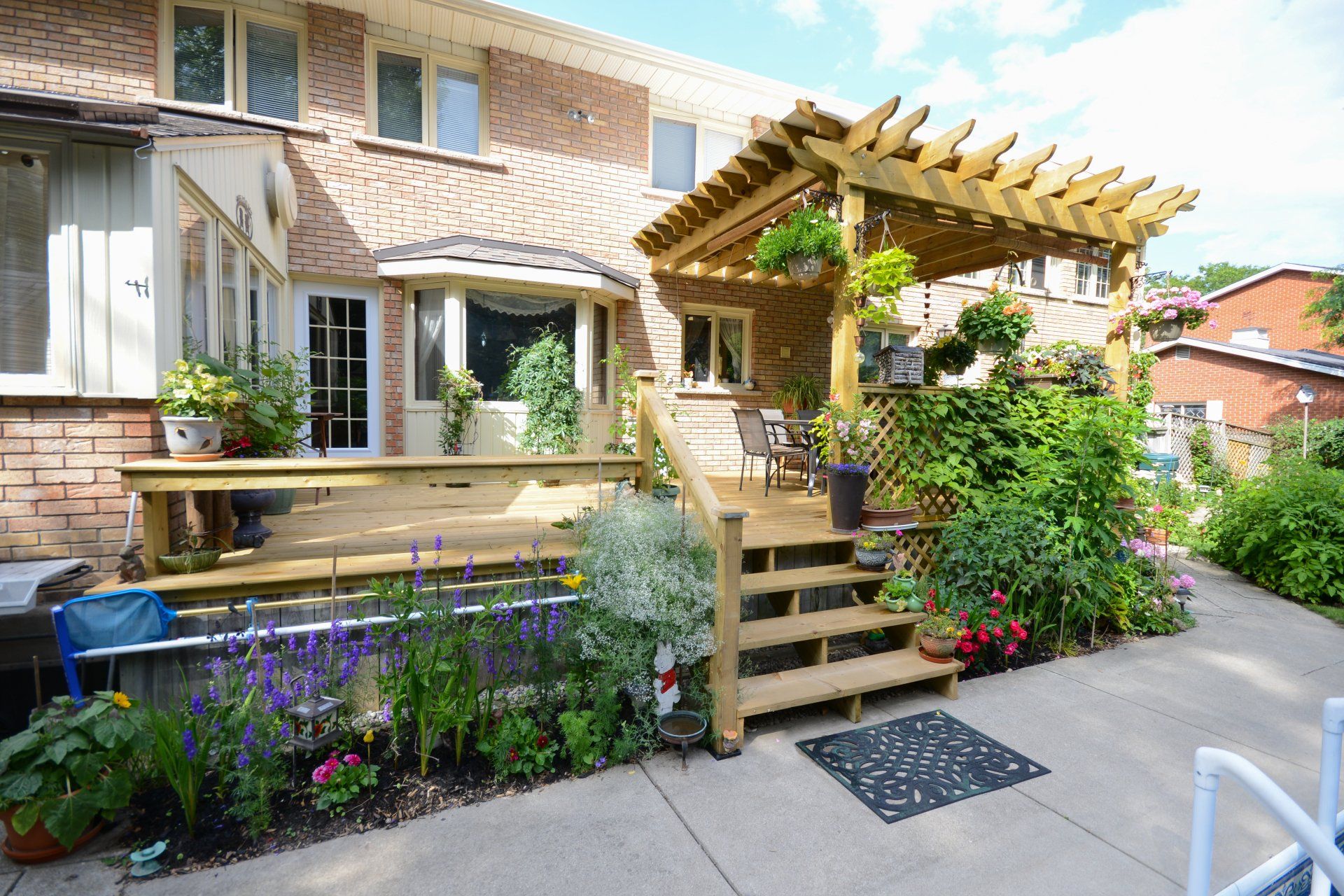 Back Patio Landscaping