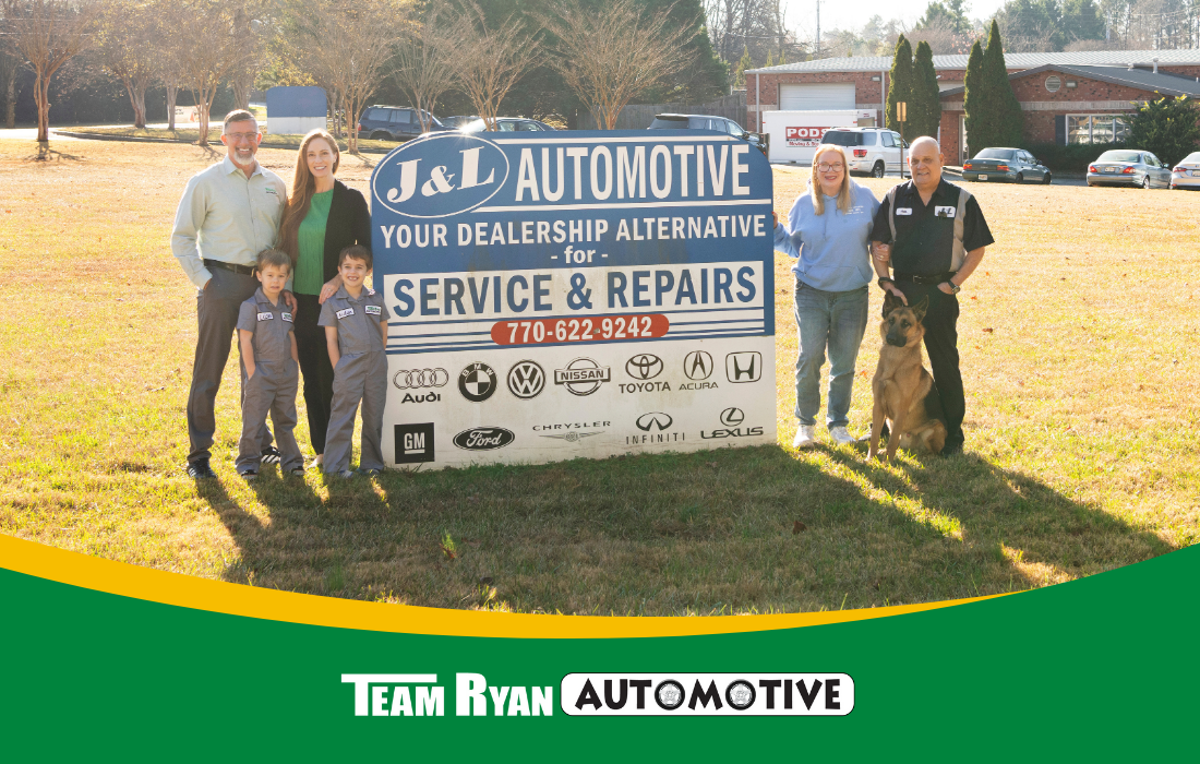 Team Ryan Automotive is now in Sugar Hill / Suwanee