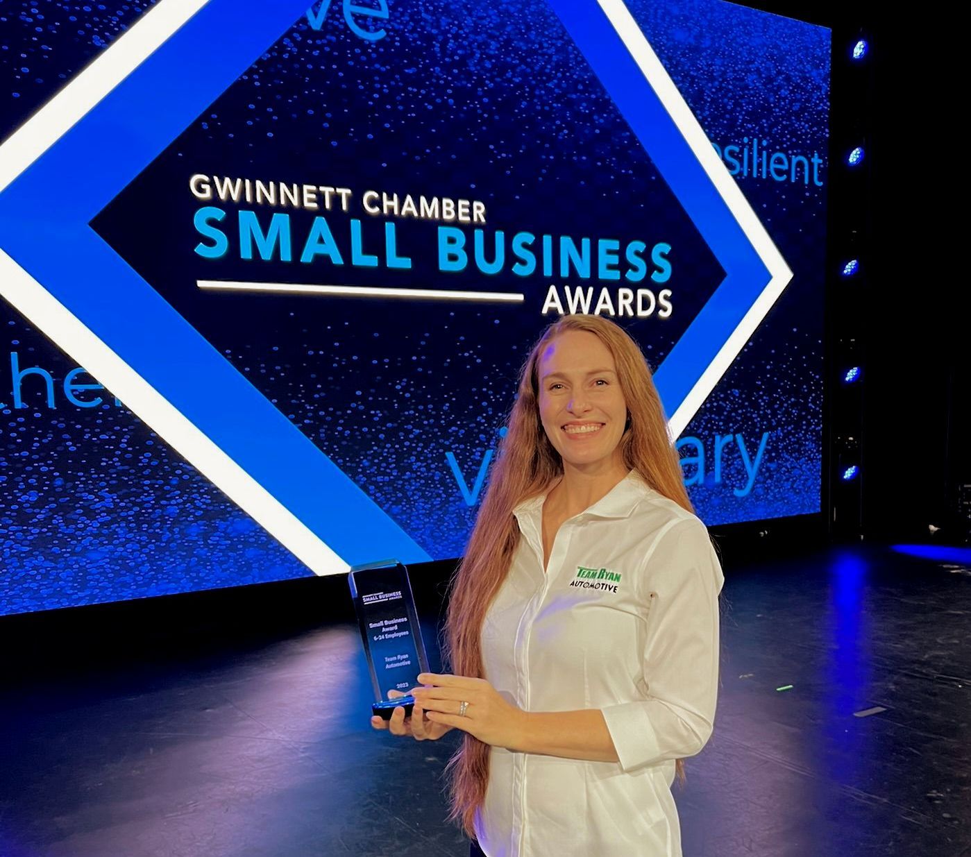 Team Ryan Automotive Wins Gwinnett Chamber Award