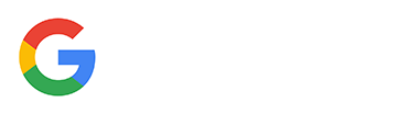 Multicolored Google “G” logo on a white background